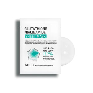 Aplb Glutathione Niacinamide Sheet Mask