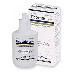 Ticovate Lotion 20ml – Psoriasis & Skin Inflammation Treatment