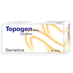 Topagen 25mg Tablets – Topiramate for Seizures and Migraine Prevention