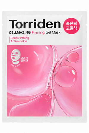 Torriden Cellmazing Firming Gel Mask – Deep Firming Anti-Wrinkle (Face & Neck)