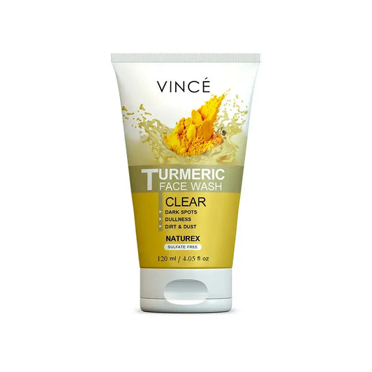 Vince Turmeric Face Wash 120ml – Brightening Cleanser