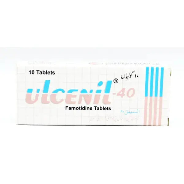 Ulcenil 40mg Tablets — Famotidine for GERD and Ulcer Treatment