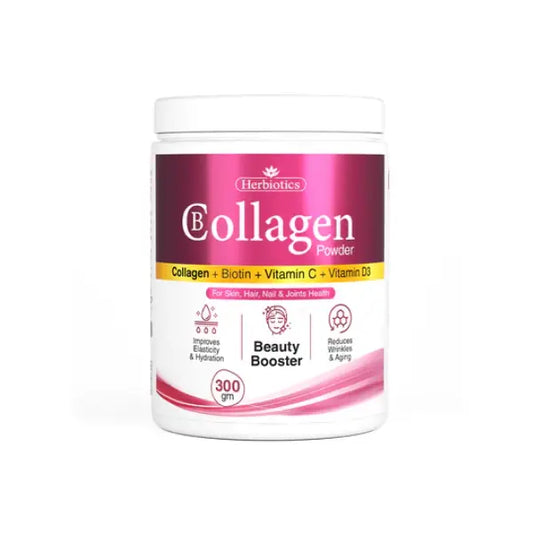 Herbiotics B Collagen Powder 300G – Biotin, Vitamin C & D3 for Skin, Hair & Joints