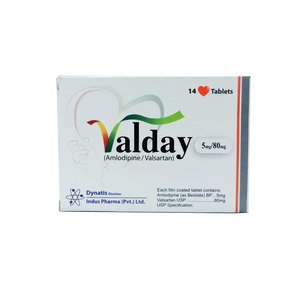 Valday 5/80 mg Tablets – Hypertension Treatment