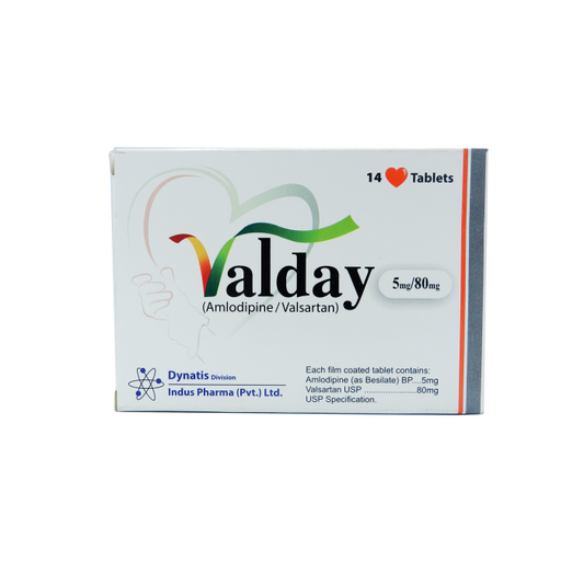 Valday 5/80mg Tablets