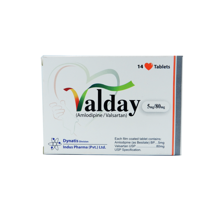 Valday 5/80mg Tablets