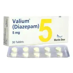 Valium 5mg 10’s – Anxiety Relief and Muscle Relaxation MARTIN DOW