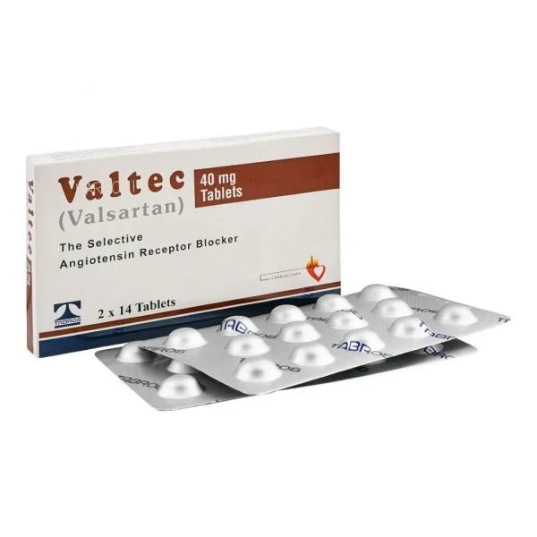 Valtec Tablet 40mg 28’s – Hypertension Treatment and Heart Health - Derma.pk