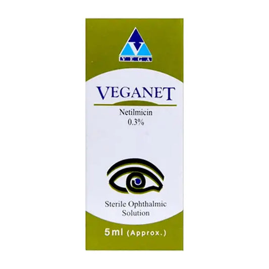 Veganet Eye Drops 0.3% – Available in Pakistan