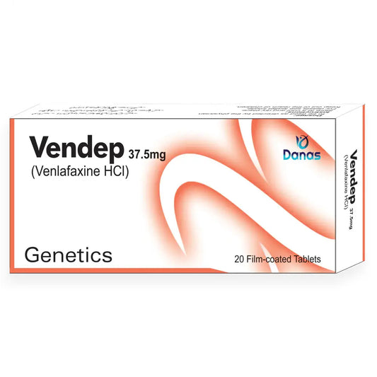 Vendep 37.5mg Tablets – Venlafaxine HCl – Available in Pakistan