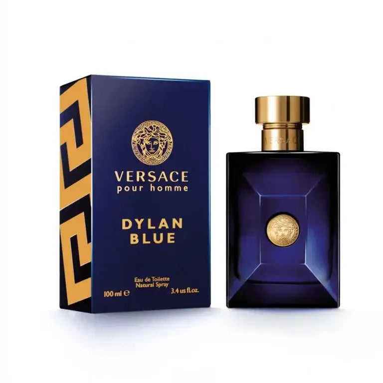 Versace Pour Homme Dylan Blue EDT 100ML Men Perfume – Aromatic Fougere Fragrance