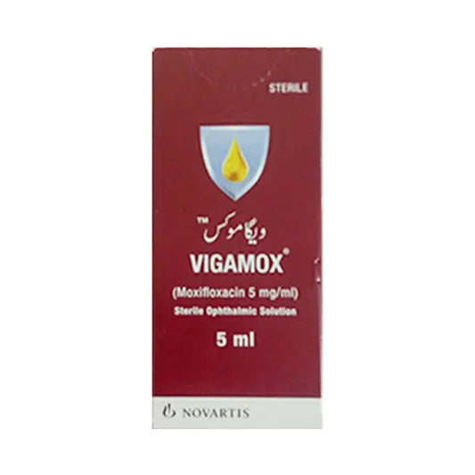 Vigamox Eye Drops 0.5% 5ml ��� Moxifloxacin for Eye Infection Treatment