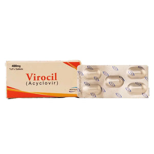 Virocil Acyclovir 400mg Antiviral Tablets 35s