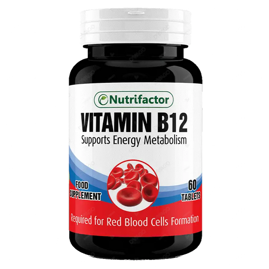 Vitamin B12 Tablets 60s – Nerve Health, Energy & Red Blood Cell Support
