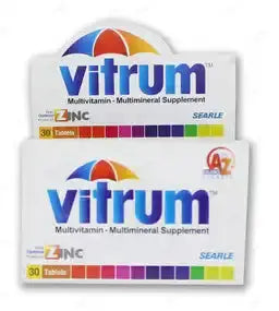 Vitrum Multivitamin - Supplement for Overall Health
