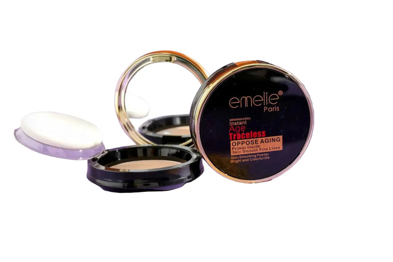 Emelie Age Traceless Pressed Powder - Matte Flawless Finish