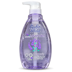 Babi Mild Relaxing Lavender Head & Body Organic Baby Bath