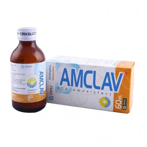 Amclav Syrup 156.25mg