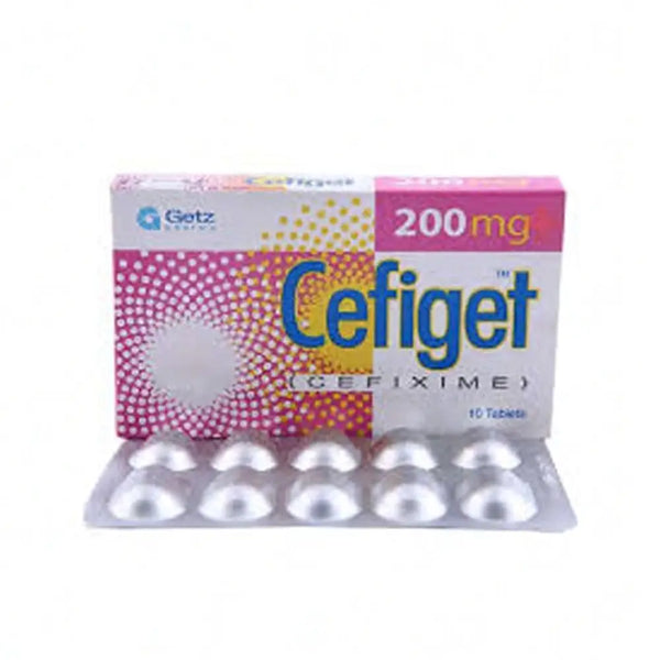 Cefiget 200mg Tablet
