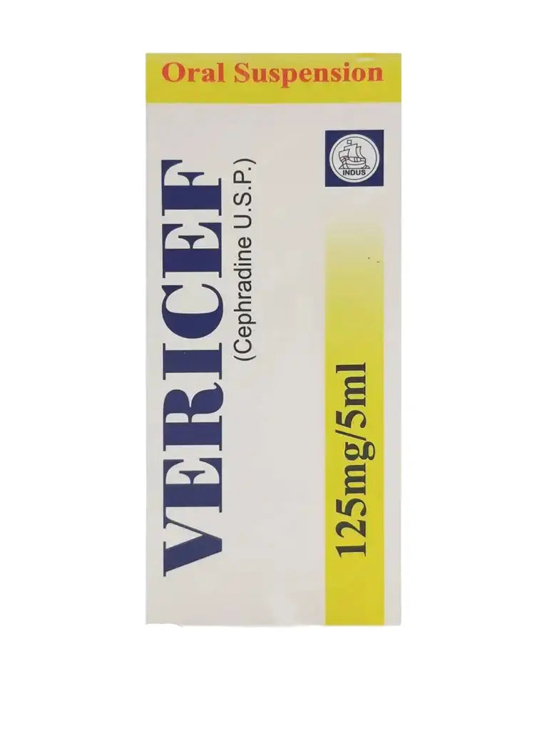 Vericef 60 ml Suspension – Bacterial Infection Relief