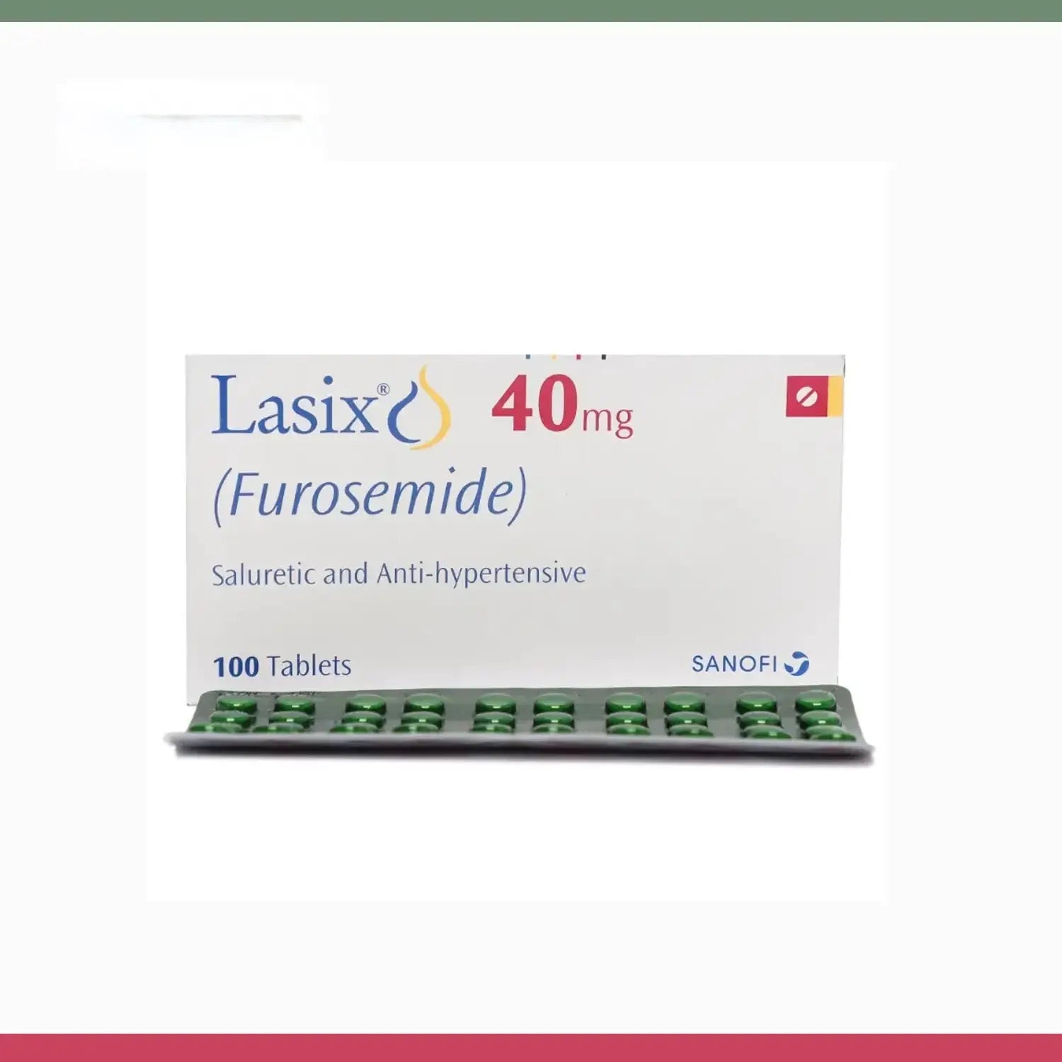 Lasix Tablets 40mg – Diuretic for Fluid Retention and Swelling - – Derma.pk