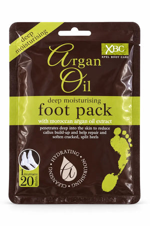 XBC Xpel Body Care Argan Oil Deep Moisturising Foot Pack