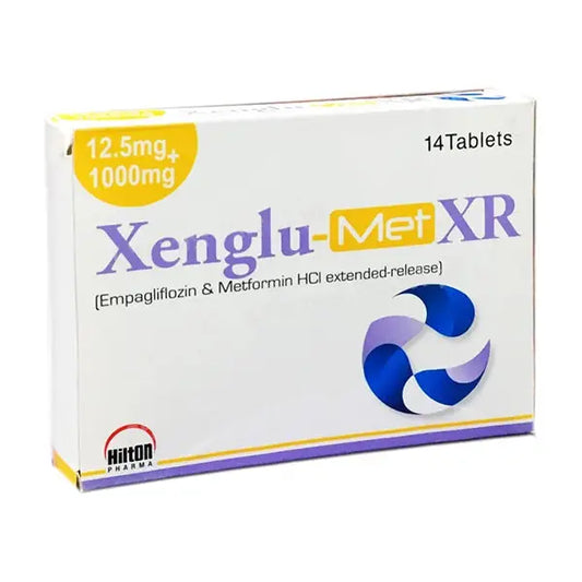 Xenglu Met XR 12.5/1000mg Tablet – Empagliflozin Metformin XR for Type 2 Diabetes | Derma.pk Pakistan