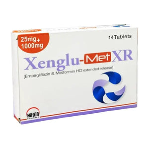 Xenglu Met XR 25/1000mg Tablet – High-Dose Empagliflozin Metformin XR for Diabetes | Derma.pk Pakistan