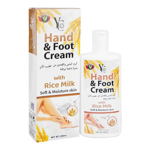 YC Hand & Foot Cream with Rice Milk 200ml