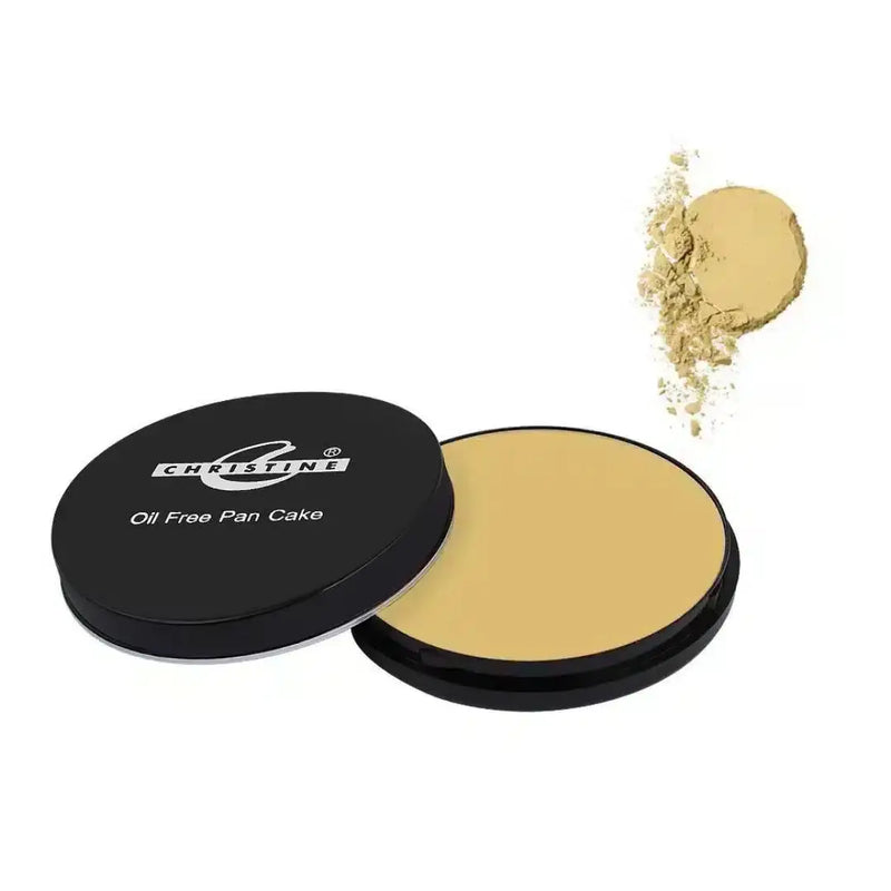 Christine Oil Free Pan Cake, UV SPF 30, Yellow Base 11