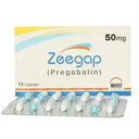 Zeegab 50mg Capsule — Pregabalin for Nerve Pain and Anxiety photo 1