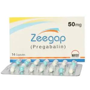 Zeegab 50mg Capsule — Pregabalin for Nerve Pain and Anxiety