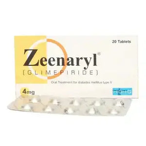 Zeenaryl 4 Mg Tablets 