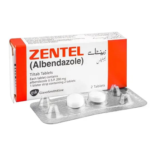 Zentel Tablets 200mg – Effective Worm & Parasite Treatment