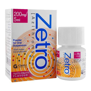 Zetro Suspension 200mg/5ml 15ml