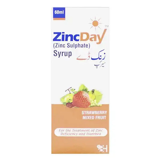 Zincday Syrup 60ml – Available in Pakistan