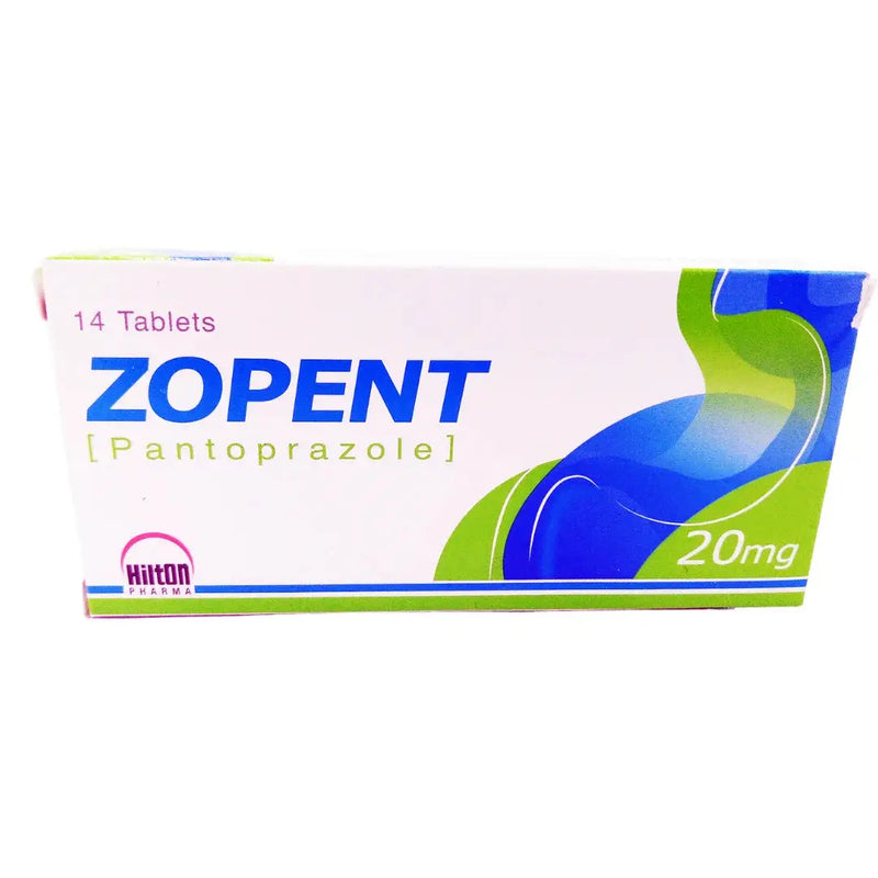 Zopent Tablets 20mg (Pantoprazole) - Prescription Required