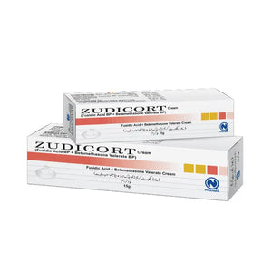 Zudicort Cream 15g – Fusidic Acid and Betamethasone Antibacterial Anti-Inflammatory
