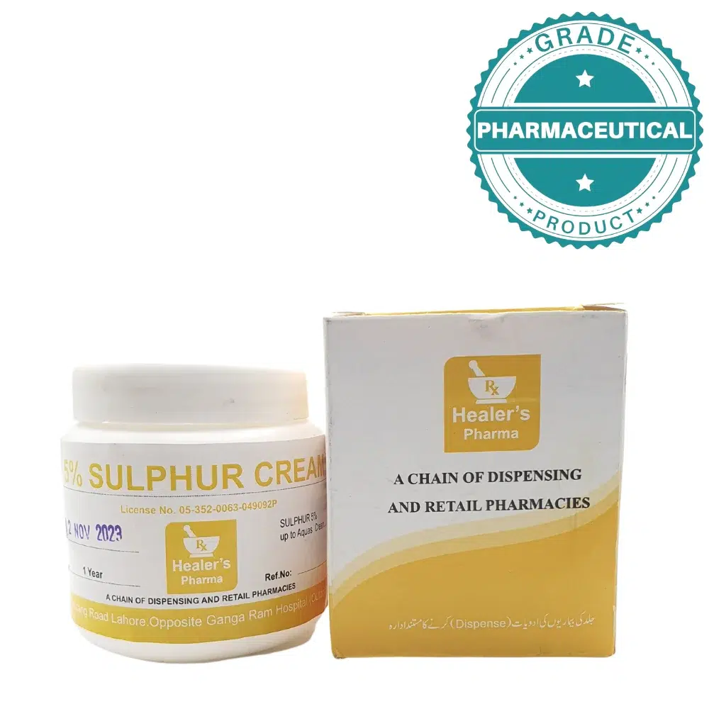 5 Sulphur Cream 100mg Dispensing Items