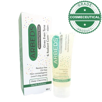 ARBEDS WHITENING FACE WASH 60ml