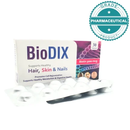 BIODIX HAIR, SKIN, NAILS SUPPLEMENTS 30 TABLETS (1)
