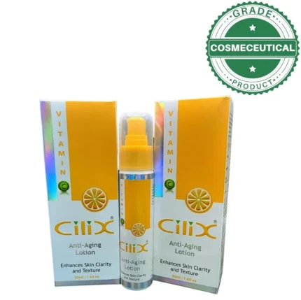 CILIX ANTI AGING LOTION ENHANCES SKIN CLARITY AND TEXTURE VITAMIN C 50ml