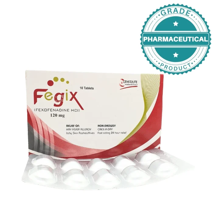 FEGIX TABLETS 120mg PACK OF 10 TABLETS