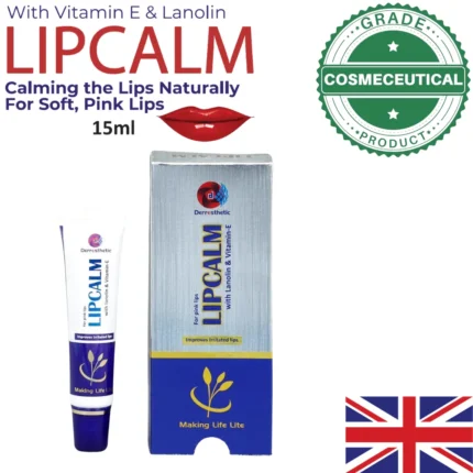LIPCALM CREAM FOR PINK LIPS 15g WITH LANOLIN AND VITAMIN E