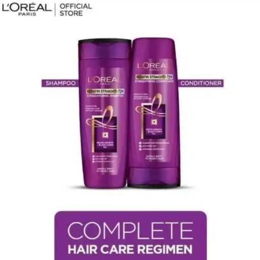 L'Oreal Keratin Straight Shampoo 175Ml