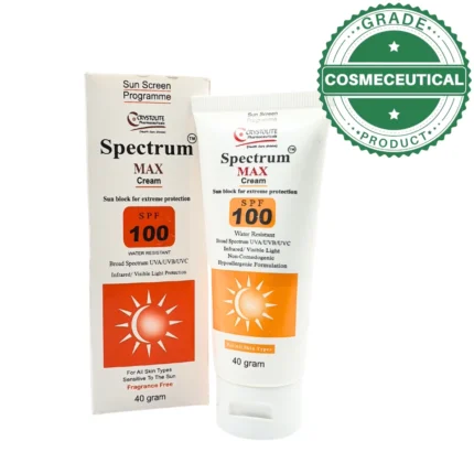 SPECTRUM MAX CREAM SPF 100 SUNBLOCK FOR EXTREME PROTECTION 40gram
