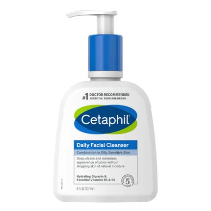 CETAPHIL DAILY FACIAL CLEANSER FOR COMBINATION TO OILY SENSITIVE SKIN 237ML