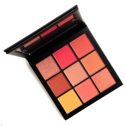 HUDA BEAUTY CORAL OBSESSION EYESHADOW PALLETE