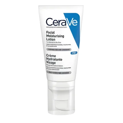 CeraVe PM Facial Moisturizer - Hydrating Lotion for Dry Skin
