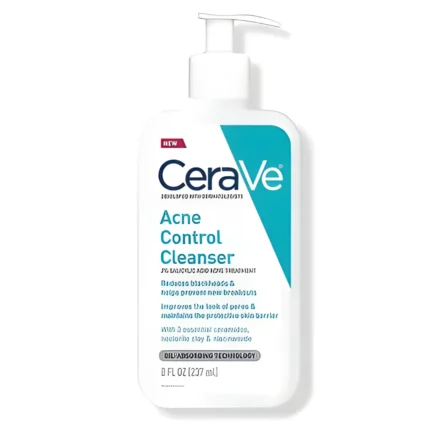 CERAVE ACNE FIGHTING CLEANSER : 2% SALICYLIC ACID SOLUTION 237ml